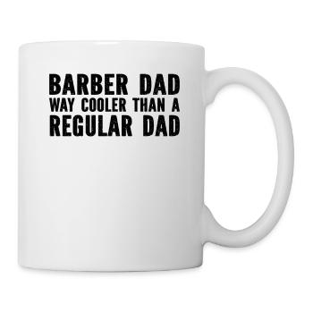 Barber Dad Way Plus cool qu’un père ordinaire - Mug blanc - blanc - Droite