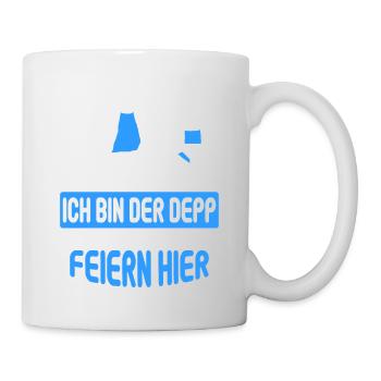 Junggesellenabschied Poltern Polterabend JGA - Tasse - Weiß - Rechts