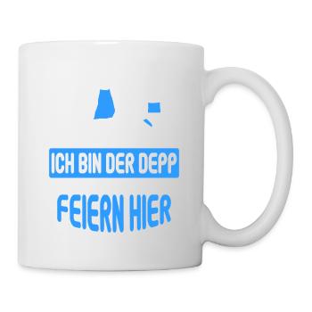 Junggesellenabschied Poltern Polterabend JGA - Tasse - Weiß - Rechts