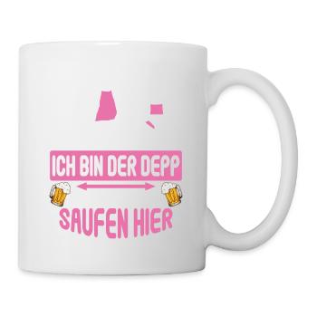 Junggesellenabschied Poltern Polterabend JGA - Tasse - Weiß - Rechts