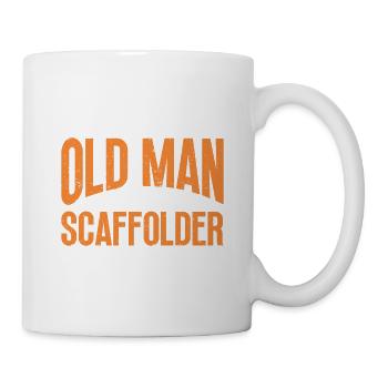 Échafaudage Cadeau Artisan Travail Échafaudage - Mug blanc - blanc - Droite