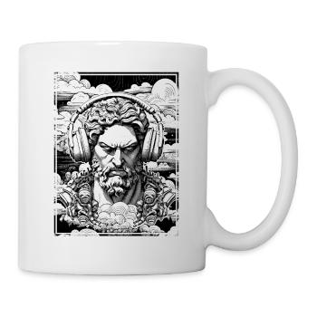 La révolution chemise de Zeus : authentique et indépendante ! - Mug blanc - blanc - Droite