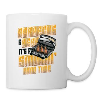 Griller - Mug blanc - blanc - Droite