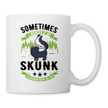 Skunk Gift - Mug - white - Right