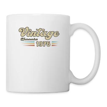 1976 Birthday Vintage Classic - Mug - white - Right