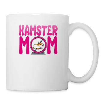 Hamster Mom European Hamster Golden Hamster Dwarf Hamster - Mug - white - Right