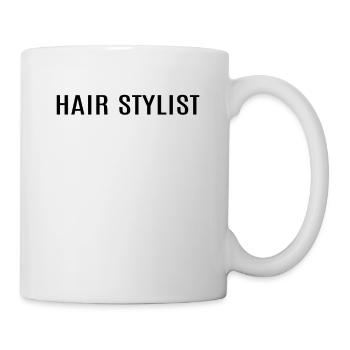 Barber - Hair Stylist - Tasse - Weiß - Rechts