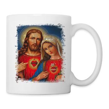 Holly Mary Maria Madonna Mariana Virgin Mary Holy - Mug - white - Right