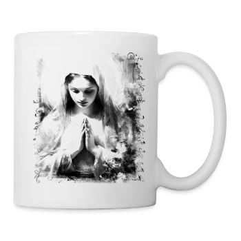 Holly Mary Maria Madonna Mariana Virgin Mary Holy - Mug - white - Right
