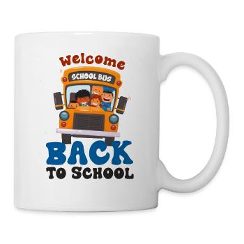 Welcome Back To School First Day of School - Mug - white - Right