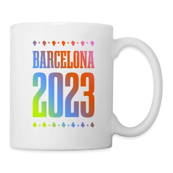 Barcelone 2023 - Mug blanc - blanc - Droite