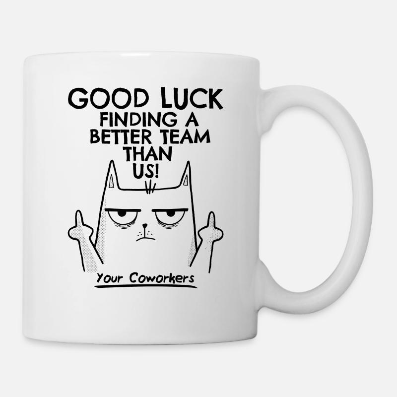 Changement d’emploi Nouveau cadeau d’adieu - Mug blanc - blanc