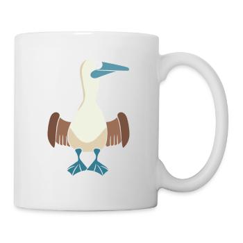 Niedlicher Blaufußtölpel - Tasse - Weiß - Rechts