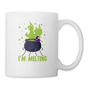I Melt Funny Halloween Witch Green Pool Doctrine - Mug - white - Right
