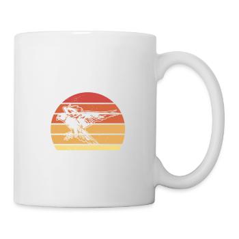 Geschickt genug, um ein Falkner zu werden, verrückt genug - Tasse - Weiß - Rechts