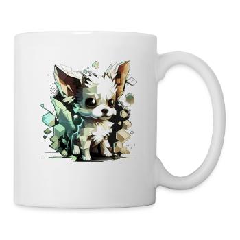 Chihuahua | Gaming Gamer Funny Comic Videogame - Mug - white - Right