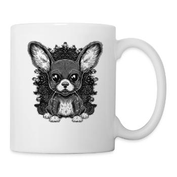 Chihuahua Maus | Lustiges Comic Motiv Film Hund - Tasse - Weiß - Rechts