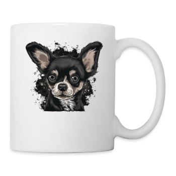 Chihuahua Maus | Lustiges Comic Motiv Film Hund - Tasse - Weiß - Rechts
