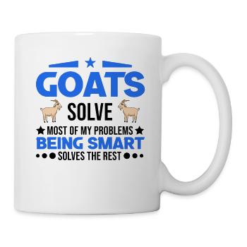 Chèvres Cadeau Chèvre Hôte Chèvre - Mug blanc - blanc - Droite