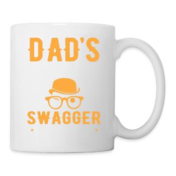 Retro Vintage Daddy 60s 70s 80s 90s Costume de fête - Mug blanc - blanc - Droite