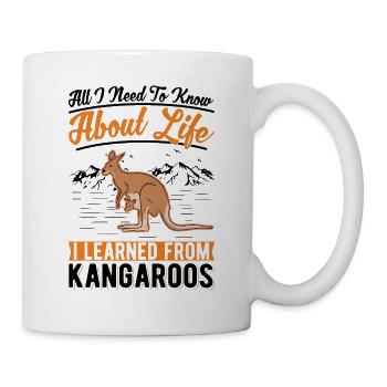 Kangaroo Australia Australian Kangaroo - Mug - white - Right