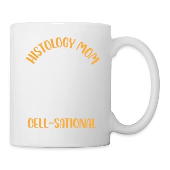 Histologie Maman comme maman ordinaire Mais cellulaire-sationnelle - Mug blanc - blanc - Droite