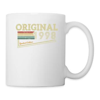 Cadeau Geburtstag Vintage 1998 45 Jahre - Mug blanc - blanc - Droite