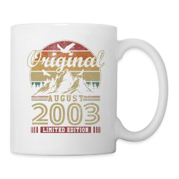 Original août 2003 vintage anniversaire 2003 - Mug blanc - blanc - Droite