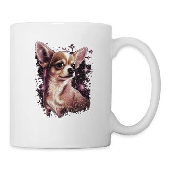 Chihuahua Puppy | Pretty Pink Dog Girly Mom Women - Mug - white - Right