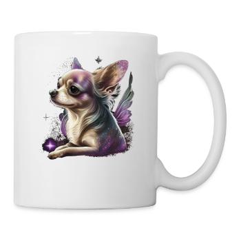 Chihuahua Puppy | Pretty Pink Dog Girly Mom Women - Mug - white - Right