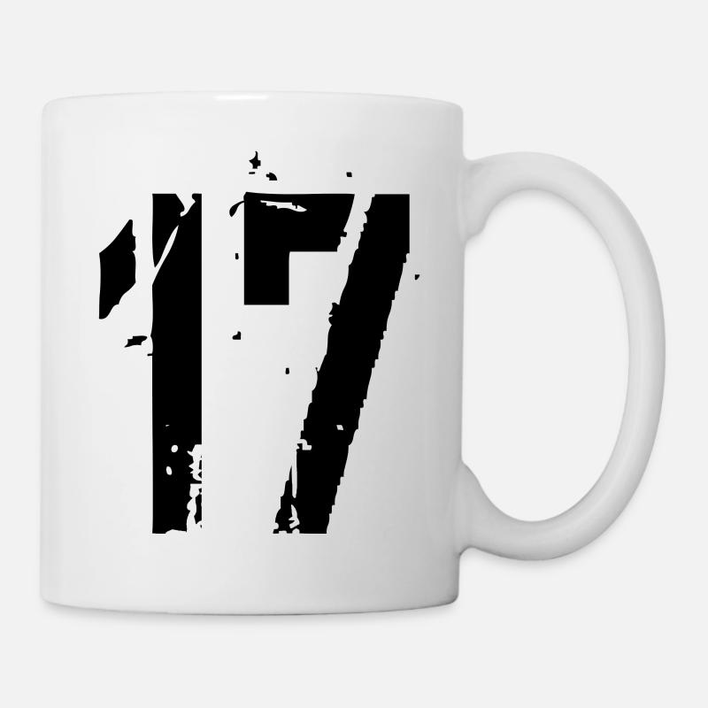 17 Number 17 years - Mug - white