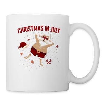 Xmas Christmas In July - Mug - white - Right