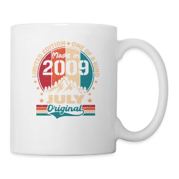 2009 July Vintage Made July 2009 Gift - Mug - white - Right