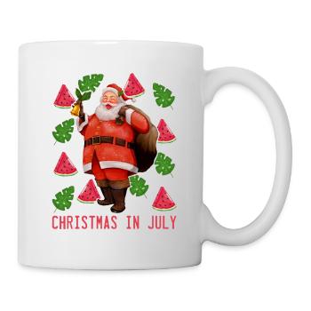 Xmas Christmas In July - Mug - white - Right