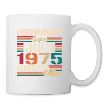 July 1975 Anniversary July 1975 July Year - Mug - white - Right