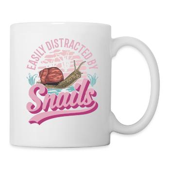 Snail Gift Vineyard Snail - Mug - white - Right
