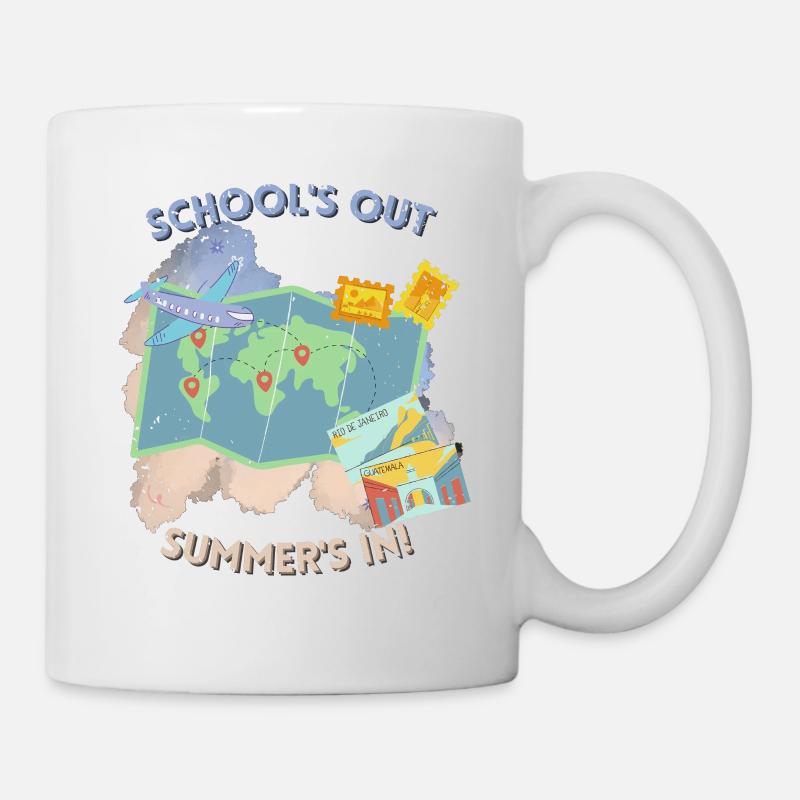 School's out summer's in! - Mug - white