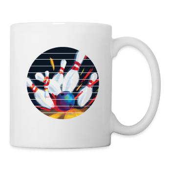Bowler Skittles Club Bowling Skittles Bowling Club - Mug - white - Right