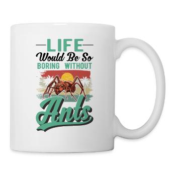 Ants Ant Farm Anthill Fire Ants - Mug - white - Right