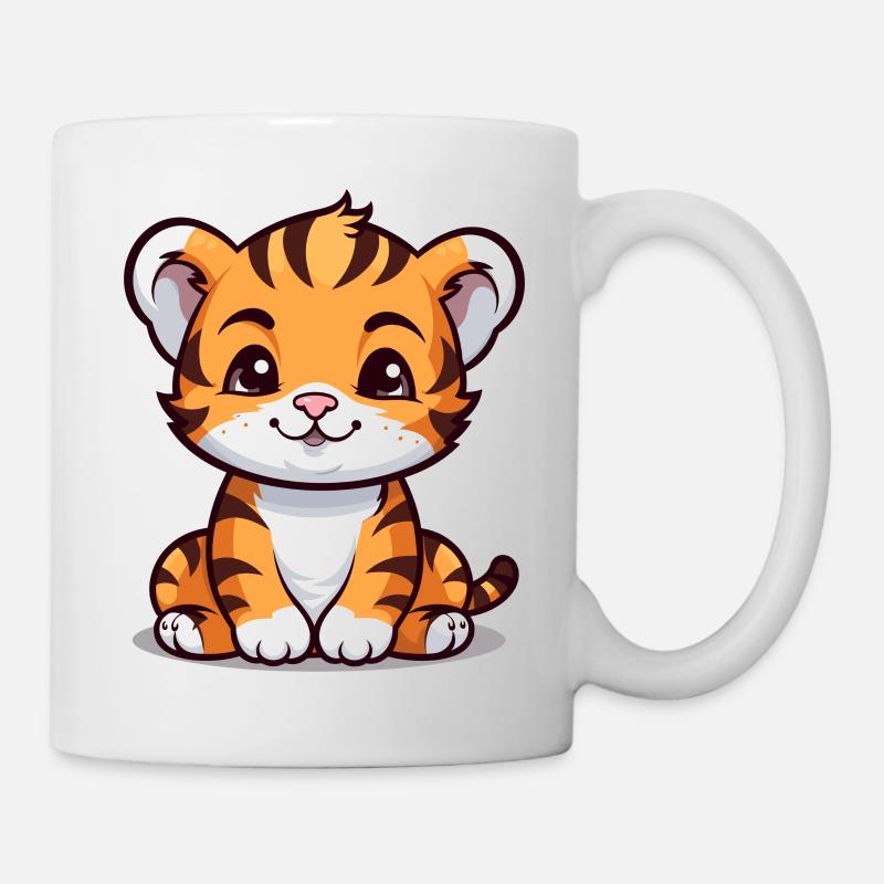 Tiger - Tasse - Weiß