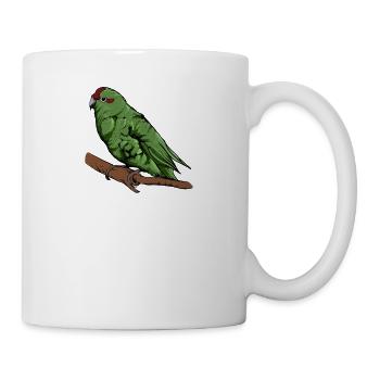 Perruche de chèvre I Motif de perruche pour porte-oiseau - Mug blanc - blanc - Droite