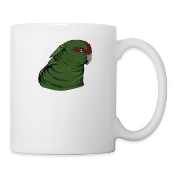 Perruche de chèvre I Motif de perruche pour porte-oiseau - Mug blanc - blanc - Droite