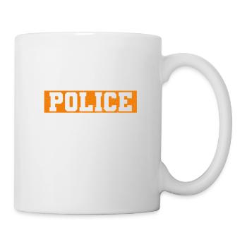 Candy Policeman Funny Halloween Candy - Mug - white - Right