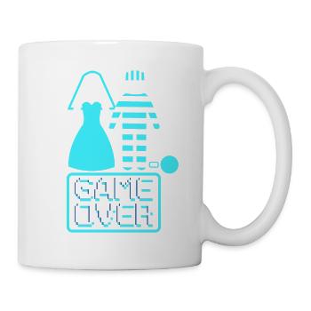 Junggesellenabschied Poltern Polterabend JGA - Tasse - Weiß - Rechts