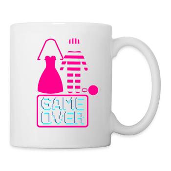 Junggesellenabschied Poltern Polterabend JGA - Tasse - Weiß - Rechts
