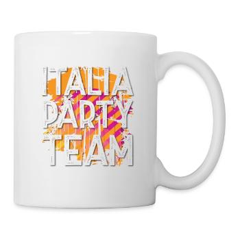 Équipe Italia Party - Mug blanc - blanc - Droite