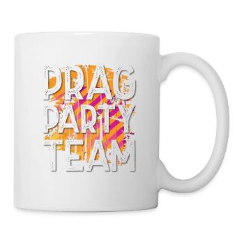 Équipe du Parti de Prague - Mug blanc - blanc - Droite