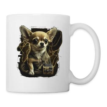 Chihuahua | Electrician Worker Electrical Job Dog - Mug - white - Right