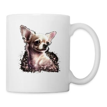 Chihuahua Puppy | Pretty Pink Dog Girly Mom Women - Mug - white - Right