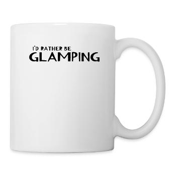 Camping Glamper - Je préfère être glamping - Mug blanc - blanc - Droite